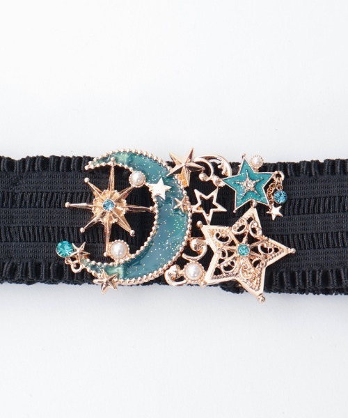 axes femme(アクシーズファム)の「スターライトモチーフベルト(ベルト・レディース・ブルー/グリーン/パープル・FREE)」の9枚目の写真