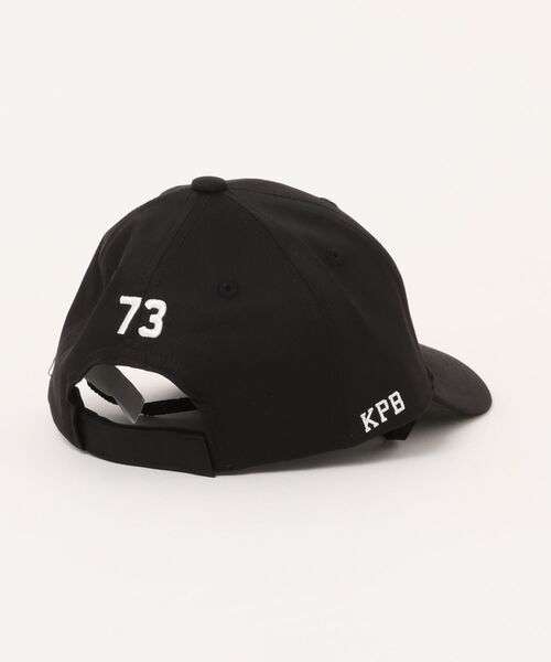KP DECO（ケーピーデコ）の「ツイルロゴキャップ（キャップ・キッズ・レッド/ブラック・MEDIUM/LARGE）」の3枚目の写真