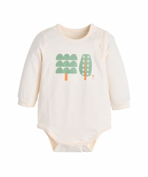 moimoln（モイモルン）の「【2枚セット】ブルーバード＆グリーンロンパース（ロンパース・キッズ・ブルー・90cm/80ｃｍ/70cm）」の2枚目の写真