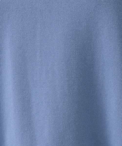 BAYFLOW（ベイフロー）の「ソフトモダールロングスリーブT（Tシャツ/カットソー・レディース・チャコール/ブルー/オフホワイト・FREE）」の7枚目の写真
