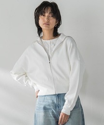 ダブルジップニットカーディガン≪手洗い可能≫
