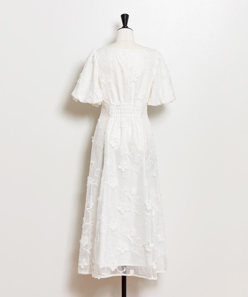 NOELA（ノエラ）の「メッシュレースワンピース（ワンピース・レディース・ネイビー/オフホワイト・S/M）」の20枚目の写真