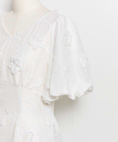 NOELA（ノエラ）の「メッシュレースワンピース（ワンピース・レディース・ネイビー/オフホワイト・S/M）」の21枚目の写真