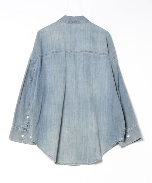 MICHAEL KORS - 新品☆MICHAEL KORS デニム風ロールアップシャツ Oversized Chambray Shirt | Michael Kors [US]