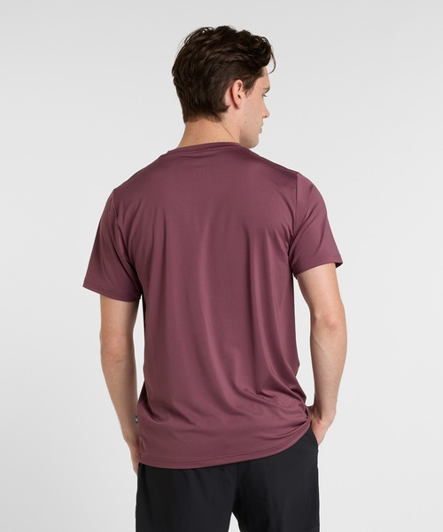 NEW BALANCE(ニューバランス)の「Flying NB パフォーマンスショートスリーブTシャツ(Tシャツ/カットソー・メンズ・パープル/ブラック/グレー・SMALL/XX-LARGE/X-LARGE/LARGE/MEDIUM)」の5枚目の写真