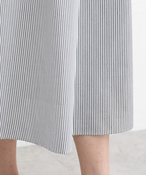 Honeys(ハニーズ)の「6分袖シャツワンピース(ワンピース・レディース・サックスブルー系/ホワイト×ネイビー/ネイビー/イエロー系その他・3L/L/LL/M/S)」の17枚目の写真