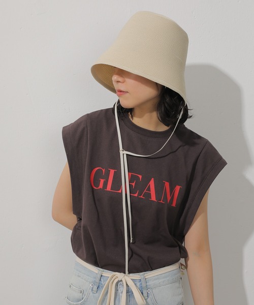 セール】UV CUT ウォッシャブル サイズ調整可 リボン付きボンネット