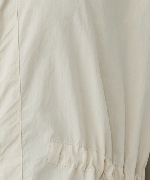 UNTITLED（アンタイトル）の「【Ca_CHIGNON】ロングウィンドブレーカー（その他アウター・レディース・アイボリー/ブラック・02）」の10枚目の写真