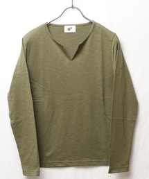 【RS】【RDS】キーネックスラブ天竺カットソー