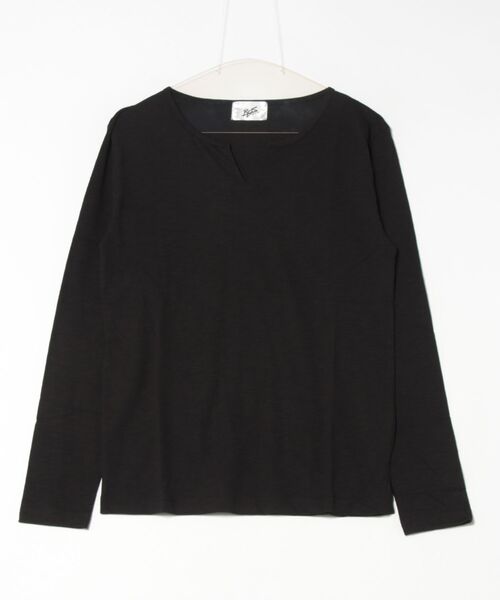 ARCHIVER(アーカイバ)の「【RS】【RDS】キーネックスラブ天竺カットソー(Tシャツ/カットソー・レディース・ブラック/ホワイト/ネイビー/ライトピンク/グレー/カーキ・LARGE/MEDIUM/X-LARGE)」の19枚目の写真