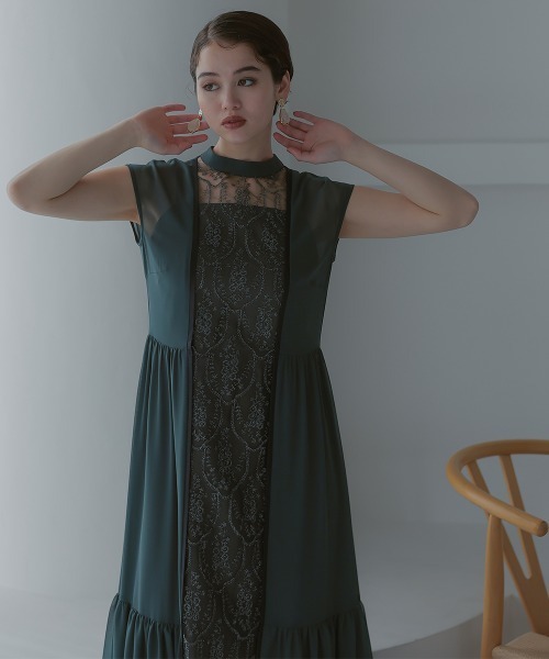 セール】【結婚式・パーティー・オケージョンドレス】フロント