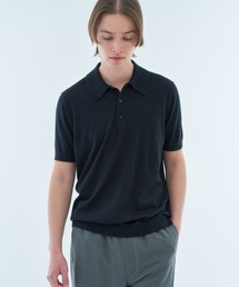 ESTNATION | ESTNATION / CARIAGGI カシミヤ ニットポロシャツ(ポロシャツ)