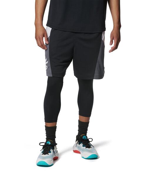 UNDER ARMOUR(アンダーアーマー)の「カリー 3/4レギンス(バスケットボール/メンズ)(レギンス/スパッツ・メンズ・ブラック系その他・L/XL/M/S/2XL)」の1枚目の写真