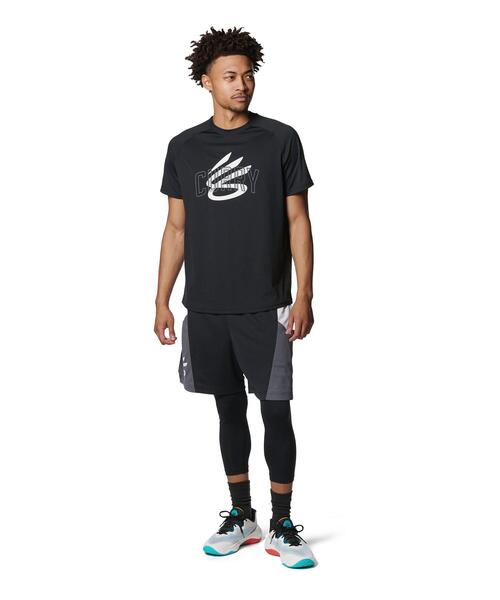 UNDER ARMOUR(アンダーアーマー)の「カリー 3/4レギンス(バスケットボール/メンズ)(レギンス/スパッツ・メンズ・ブラック系その他・L/XL/M/S/2XL)」の3枚目の写真