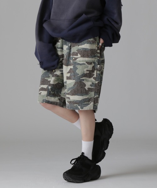 WHITELAND/ホワイトランド/CAMO DOUBLE KNEE SHORT（その他