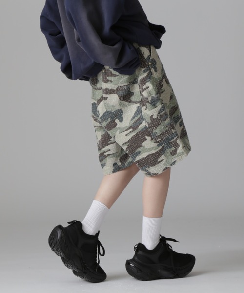 WHITELAND(ホワイトランド)の「WHITELAND/ホワイトランド/CAMO DOUBLE KNEE SHORT(その他パンツ・レディース・その他2・F)」の6枚目の写真