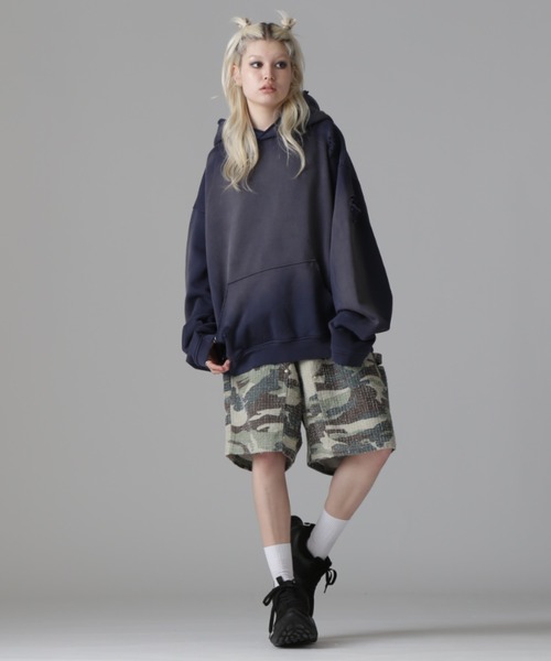 WHITELAND/ホワイトランド/CAMO DOUBLE KNEE SHORT（その他パンツ