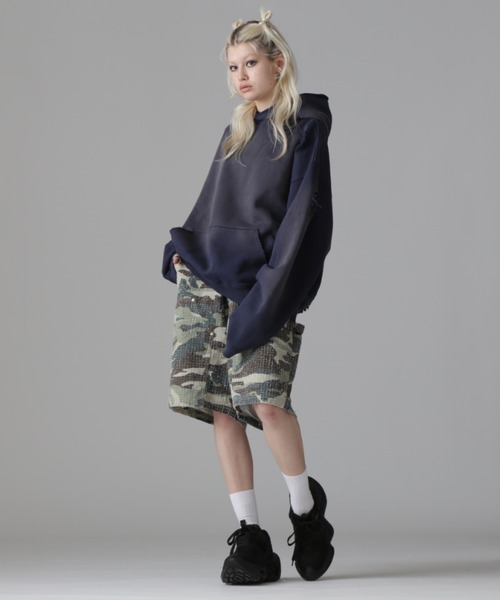 WHITELAND/ホワイトランド/CAMO DOUBLE KNEE SHORT（その他パンツ