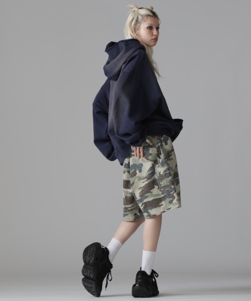 WHITELAND(ホワイトランド)の「WHITELAND/ホワイトランド/CAMO DOUBLE KNEE SHORT(その他パンツ・レディース・その他2・F)」の11枚目の写真