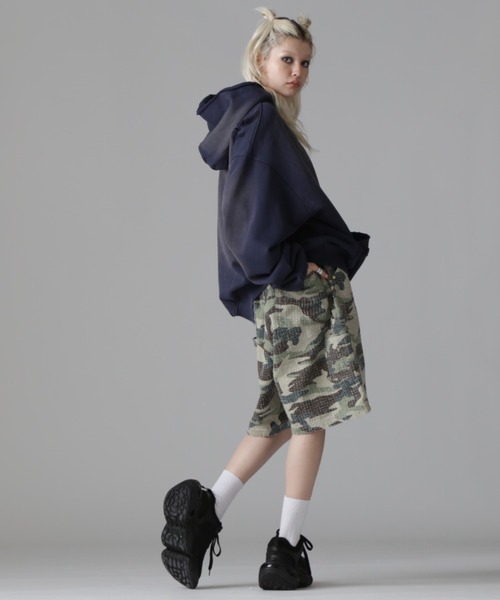 WHITELAND/ホワイトランド/CAMO DOUBLE KNEE SHORT（その他パンツ