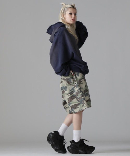 WHITELAND(ホワイトランド)の「WHITELAND/ホワイトランド/CAMO DOUBLE KNEE SHORT(その他パンツ・レディース・その他2・F)」の14枚目の写真
