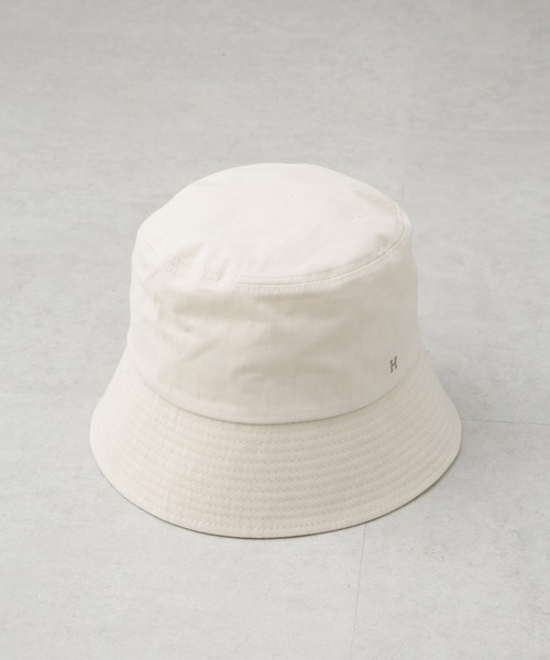 Healthknit（ヘルスニット）の「Healthknit/ワンポイント刺繍バケットハット（ハット・レディース・ブラック/ベージュ・FREE）」の9枚目の写真