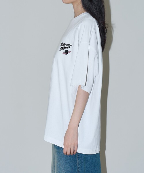 PUBLUX(パブリュクス)の「PUBLUX/パブリュクス ”FIVE STARS”キャット アニマルプリントTシャツ 限定展開(Tシャツ/カットソー・レディース・チャコールグレー/オフホワイト/ライトグレー・LARGE/MEDIUM/SMALL)」の22枚目の写真