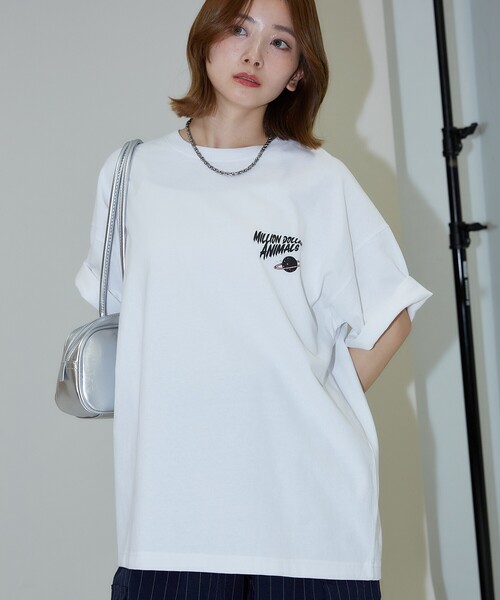 PUBLUX(パブリュクス)の「PUBLUX/パブリュクス ”FIVE STARS”キャット アニマルプリントTシャツ 限定展開(Tシャツ/カットソー・レディース・チャコールグレー/オフホワイト/ライトグレー・LARGE/MEDIUM/SMALL)」の18枚目の写真