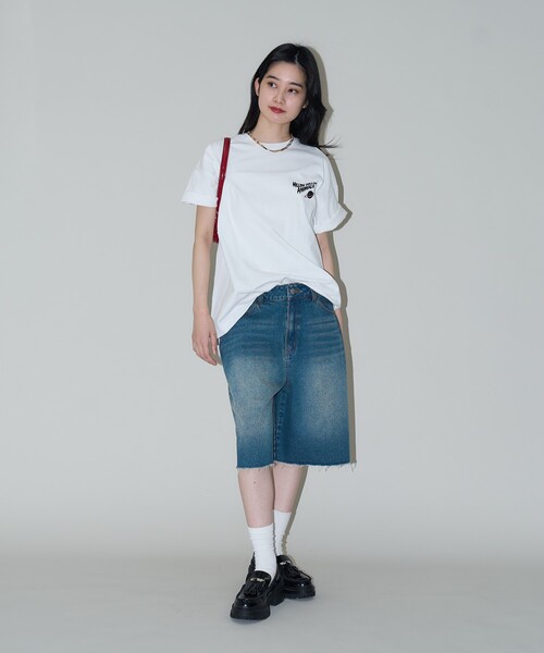 PUBLUX(パブリュクス)の「PUBLUX/パブリュクス ”FIVE STARS”キャット アニマルプリントTシャツ 限定展開(Tシャツ/カットソー・レディース・チャコールグレー/オフホワイト/ライトグレー・LARGE/MEDIUM/SMALL)」の7枚目の写真