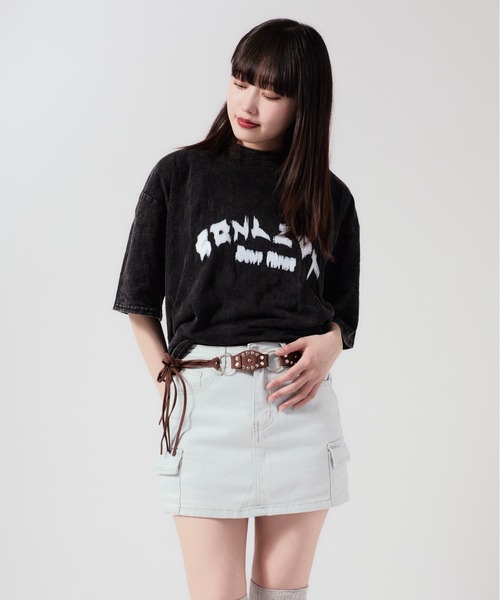 Chick(チック)の「Fringe Design Western Belt / フリンジデザイン ウエスタンベルト 夏物 夏服(ベルト・レディース・ブラック/ブラウン/キャメル/レッド・FREE)」の12枚目の写真