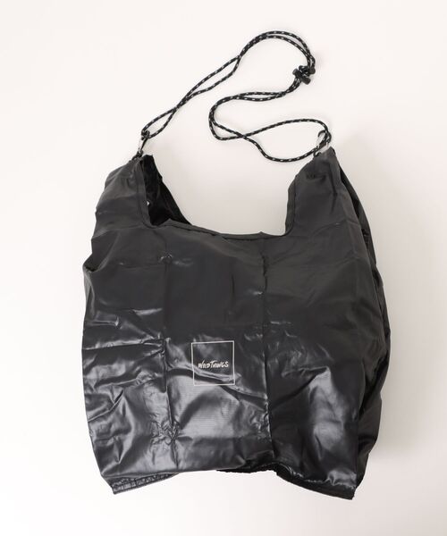 WILD THINGS（ワイルドシングス）の「【WILD THINGS】ネックポーチ＋エコバッグセット（ショルダーバッグ・メンズ・ブラック/オリーブ/マルチ/ベージュ・FREE）」の15枚目の写真