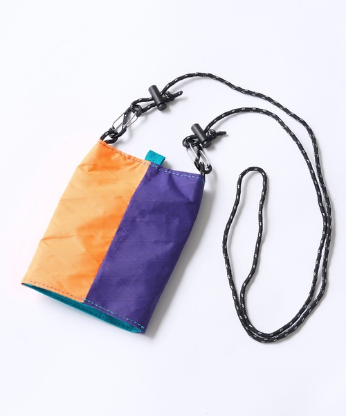WILD THINGS（ワイルドシングス）の「【WILD THINGS】ネックポーチ＋エコバッグセット（ショルダーバッグ・メンズ・ブラック/オリーブ/マルチ/ベージュ・FREE）」の6枚目の写真