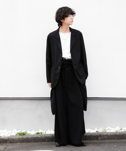 SENSE OF PLACE by URBAN RESEARCH（センスオブプレイスバイアーバンリサーチ）の「オープンネックルーズ ショートスリーブ Tシャツ（Tシャツ/カットソー・メンズ・ホワイト/ネイビー/ブラック・LARGE/MEDIUM）」の10枚目の写真