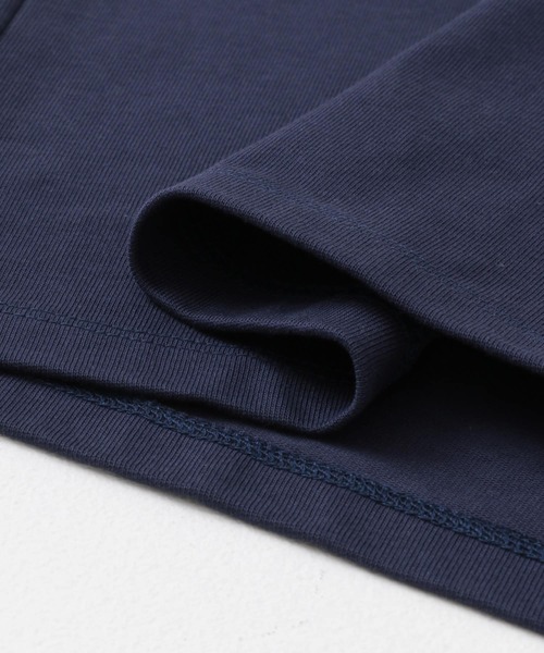 SENSE OF PLACE by URBAN RESEARCH（センスオブプレイスバイアーバンリサーチ）の「オープンネックルーズ ショートスリーブ Tシャツ（Tシャツ/カットソー・メンズ・ホワイト/ネイビー/ブラック・LARGE/MEDIUM）」の16枚目の写真