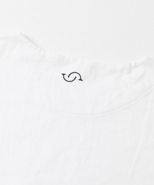 SENSE OF PLACE by URBAN RESEARCH（センスオブプレイスバイアーバンリサーチ）の「オープンネックルーズ ショートスリーブ Tシャツ（Tシャツ/カットソー・メンズ・ホワイト/ネイビー/ブラック・LARGE/MEDIUM）」の17枚目の写真