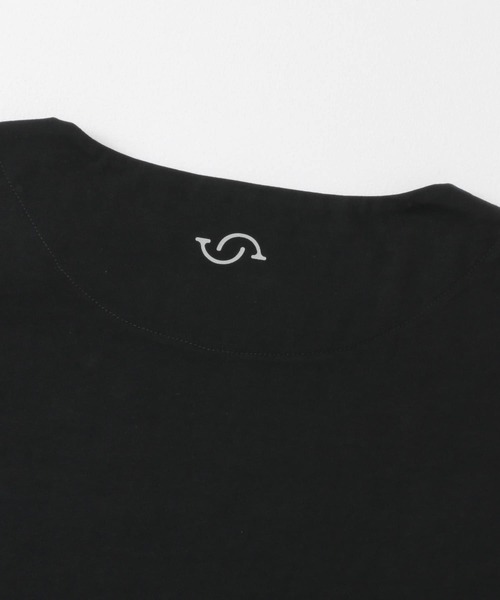 SENSE OF PLACE by URBAN RESEARCH（センスオブプレイスバイアーバンリサーチ）の「オープンネックルーズ ショートスリーブ Tシャツ（Tシャツ/カットソー・メンズ・ホワイト/ネイビー/ブラック・LARGE/MEDIUM）」の18枚目の写真