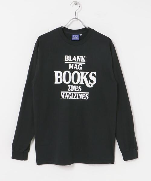 URBAN RESEARCH(アーバンリサーチ)の「BLANKMAG ZINES MAGAZINES L/S Tee(Tシャツ/カットソー・メンズ・ブラック/ホワイト・X-LARGE/LARGE/MEDIUM)」の3枚目の写真