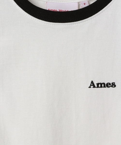 AMESWORLDWIDE（アメスワールドワイド）の「AMES WORLDWIDE ／ベーシックロゴキャミ（タンクトップ・レディース・ホワイト/ブラック/ピンク・FREE）」の22枚目の写真