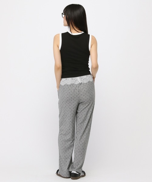 AMESWORLDWIDE（アメスワールドワイド）の「AMES WORLDWIDE ／ベーシックロゴキャミ（タンクトップ・レディース・ホワイト/ブラック/ピンク・FREE）」の5枚目の写真