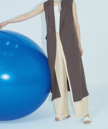 STRAWBERRY-FIELDS | ナローサテンイージーパンツ(その他パンツ)