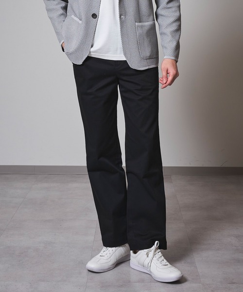 パンツ PPP THISIS パンツ ポリストレッチ ジャガードラインパンツ メンズ