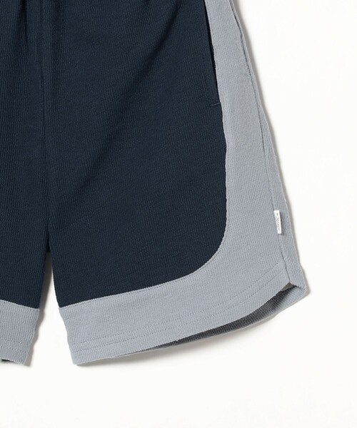 B:MING by BEAMS（ビーミングバイビームス）の「配色 切り替え ショートパンツ 2025SS（100～140cm）（その他パンツ・キッズ・オリーブ/サックスブルー・110/140/120/130/100）」の13枚目の写真