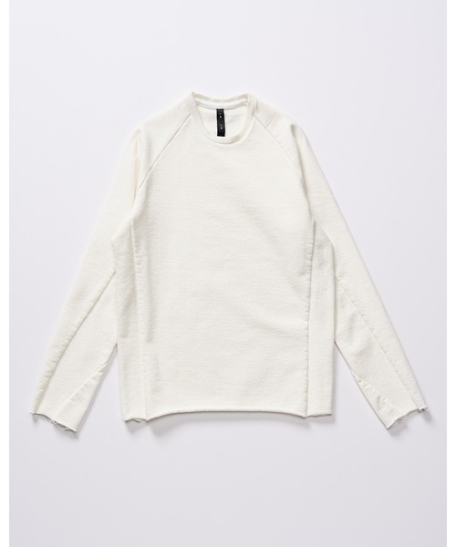 wjk(ダヴルジェイケイ)の「twist jersey cut-sawn(Tシャツ/カットソー・メンズ・ホワイト/ダークブラウン/ブラック・SMALL/MEDIUM/LARGE/X-LARGE)」の7枚目の写真