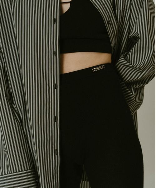 Knuth Marf（クヌースマーフ）の「【ZOZO先行】metal biker shorts（その他パンツ・レディース・ブラック・ONE SIZE）」の6枚目の写真