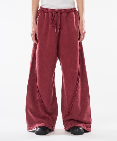 kutir(クティール)の「VINTAGE LIKE BAGGY SWEAT PANTS/ヴィンテージライクバギースウェットパンツ(スウェットパンツ・メンズ・グレー/レッド/ブルー/ブラウン/ブラック・SMALL/MEDIUM/LARGE)」の5枚目の写真