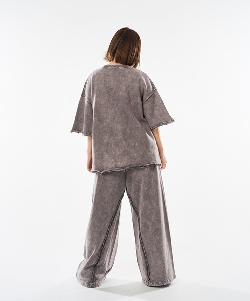 kutir(クティール)の「VINTAGE LIKE BAGGY SWEAT PANTS/ヴィンテージライクバギースウェットパンツ(スウェットパンツ・メンズ・グレー/レッド/ブルー/ブラウン/ブラック・SMALL/MEDIUM/LARGE)」の9枚目の写真