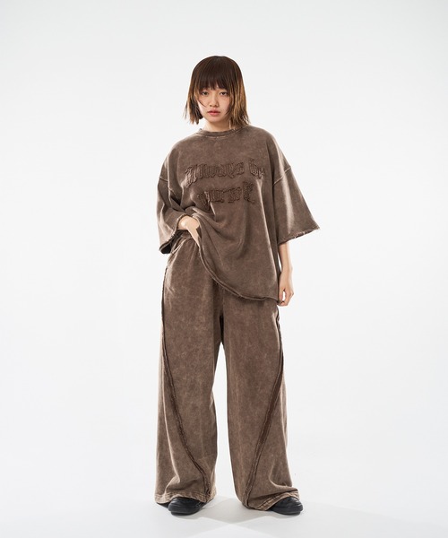 kutir(クティール)の「VINTAGE LIKE BAGGY SWEAT PANTS/ヴィンテージライクバギースウェットパンツ(スウェットパンツ・メンズ・グレー/レッド/ブルー/ブラウン/ブラック・SMALL/MEDIUM/LARGE)」の18枚目の写真