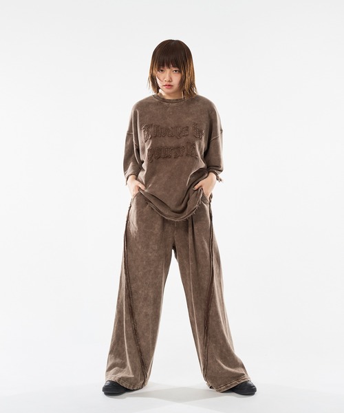 kutir(クティール)の「VINTAGE LIKE BAGGY SWEAT PANTS/ヴィンテージライクバギースウェットパンツ(スウェットパンツ・メンズ・グレー/レッド/ブルー/ブラウン/ブラック・SMALL/MEDIUM/LARGE)」の19枚目の写真