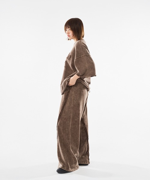 kutir(クティール)の「VINTAGE LIKE BAGGY SWEAT PANTS/ヴィンテージライクバギースウェットパンツ(スウェットパンツ・メンズ・グレー/レッド/ブルー/ブラウン/ブラック・SMALL/MEDIUM/LARGE)」の20枚目の写真