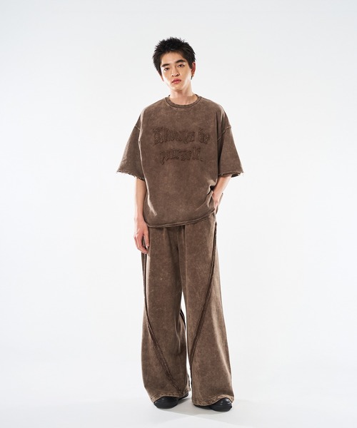 kutir(クティール)の「VINTAGE LIKE BAGGY SWEAT PANTS/ヴィンテージライクバギースウェットパンツ(スウェットパンツ・メンズ・グレー/レッド/ブルー/ブラウン/ブラック・SMALL/MEDIUM/LARGE)」の17枚目の写真